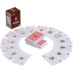 Customized Chinese Mahjong Poker-144 Card Set