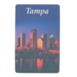 Logo Branded Souvenir Playing Cards - Tampa Skyline Deck
