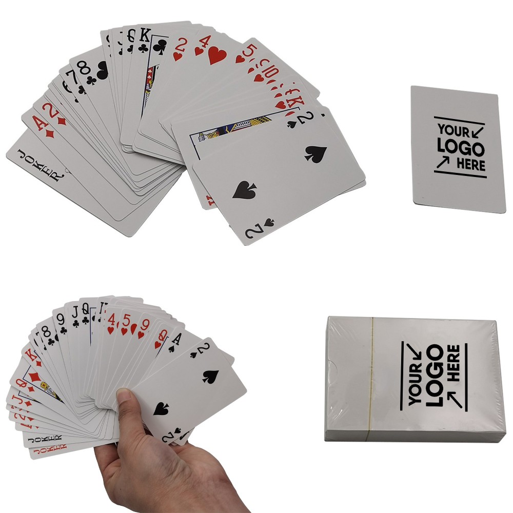 Custom Playing Cards - Full Color Personalized Deck with Logo
