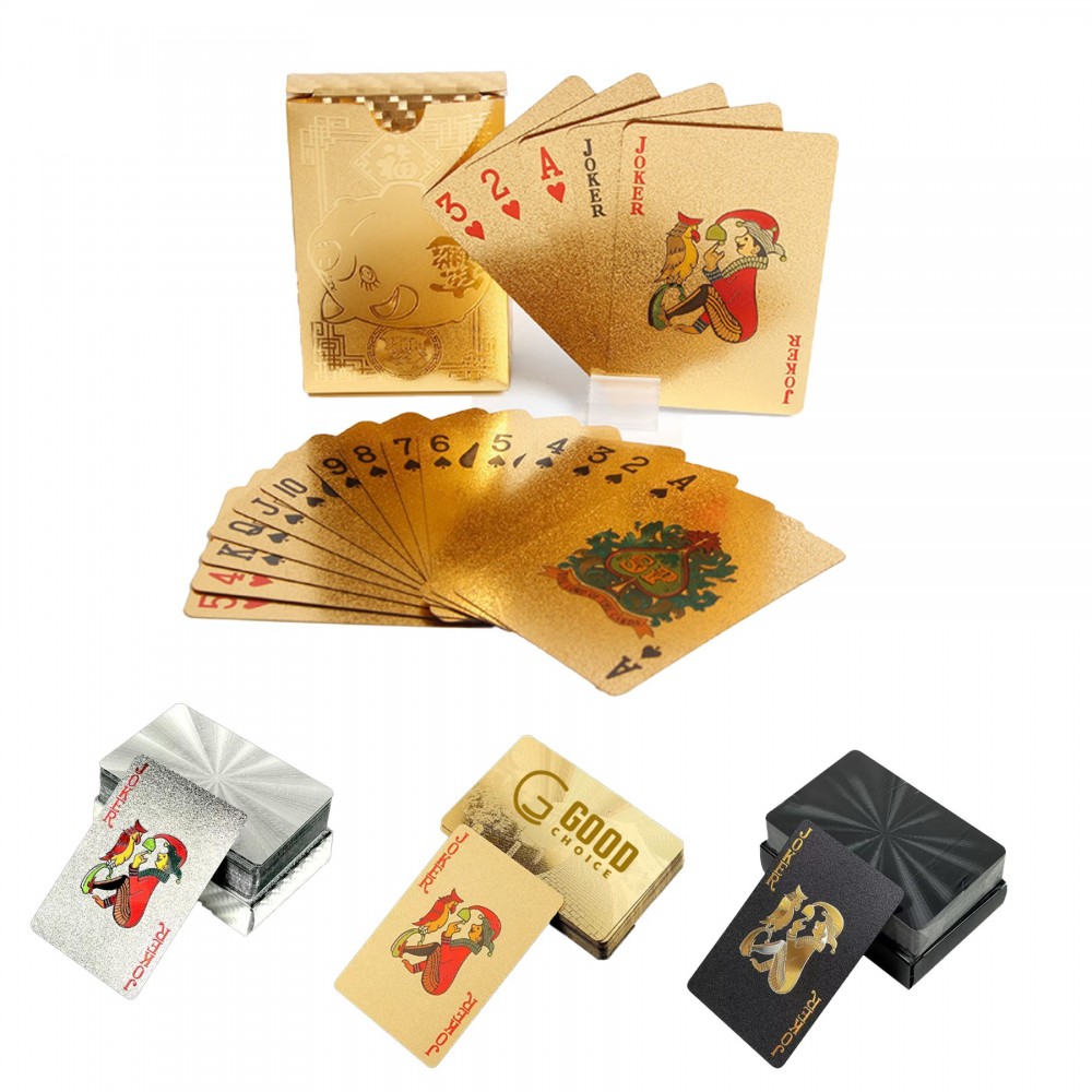 Logo Branded High-Grade Plastic Playing Cards