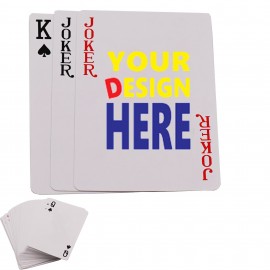 Promotional Custom Standard Back Poker Size Playing Cards