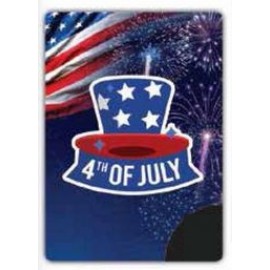 4th of July Theme Poker Size Playing Cards with Logo