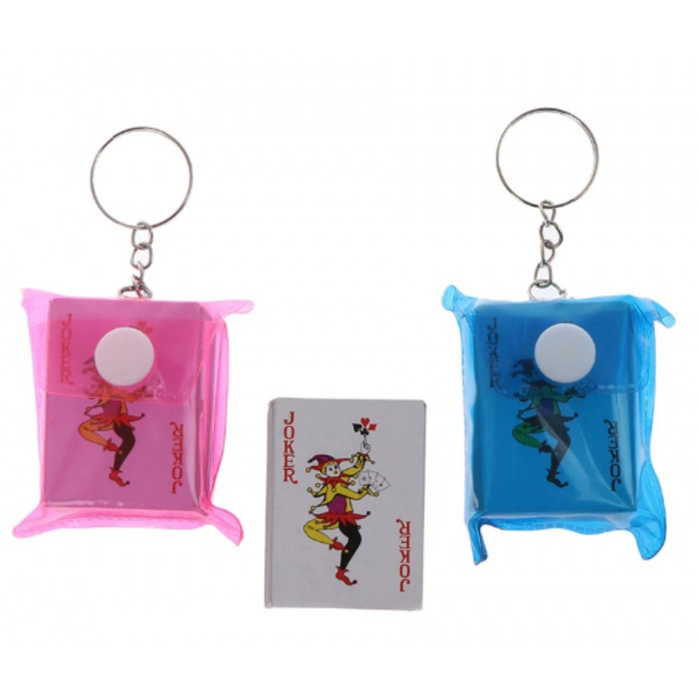Customized Playing Cards Keychain