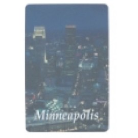 Souvenir Playing Cards - Minneapolis Night Skyline Deck with Logo