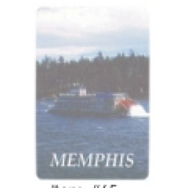 Souvenir Playing Cards - Memphis Scenic Boat Deck with Logo