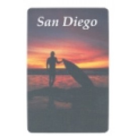 Souvenir Playing Cards - San Diego Sunset Deck with Logo  Souvenir Playing Cards - San Diego Sunset Deck with Logo