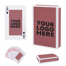 Full Color Print Playing Cards with Logo