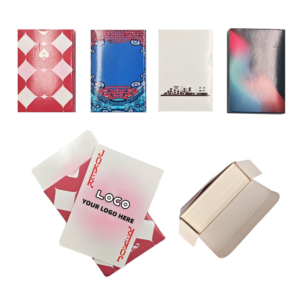 Standard Customizable FullColor Playing Cards with Logo