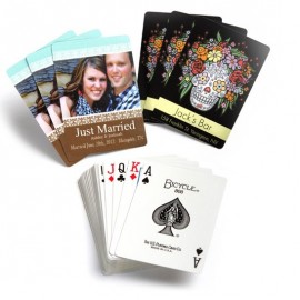 Playing cards with Logo