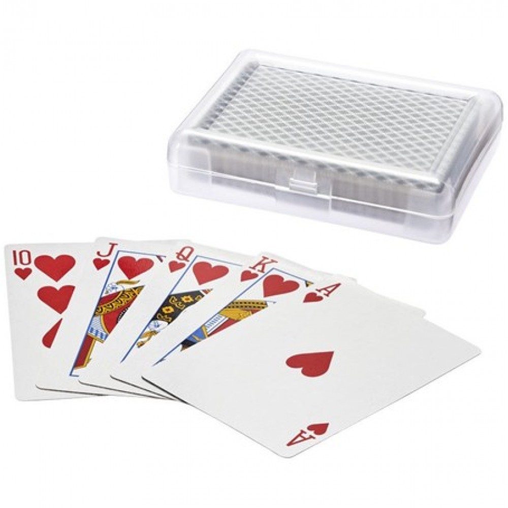 Logo Branded Playing Cards in Case