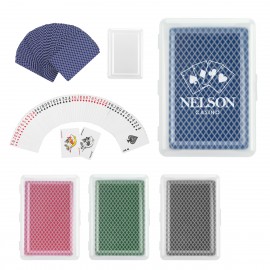 Playing Cards In Case with Logo