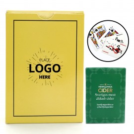 Poker Playing Cards with Logo