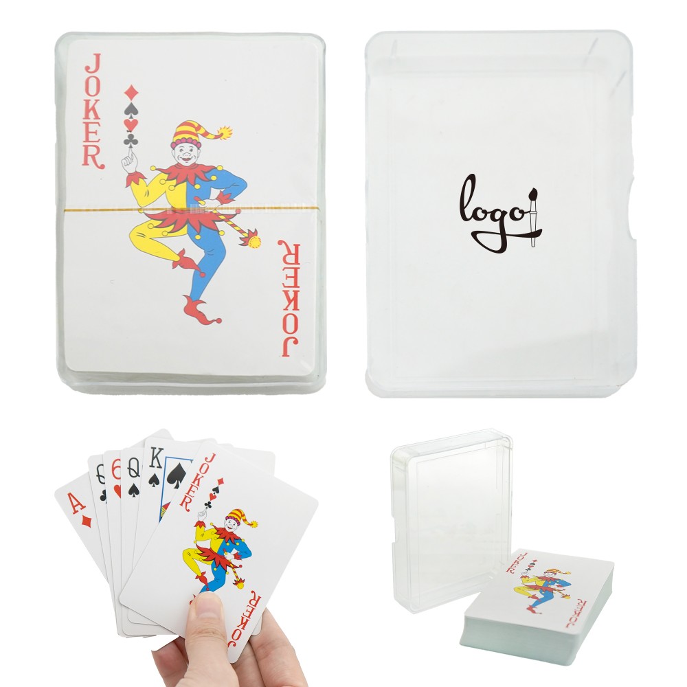 Customized Fully Customized Standard Playing Cards with Plastic Casing