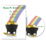 Happy St. Patrick's Day Greeting Card with Matching CD with Logo