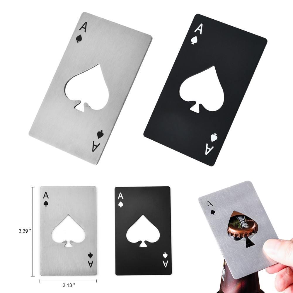 Logo Branded Stainless Steel Credit Card Bottle Opener Logo Branded Stainless Steel Credit Card Bottle Opener