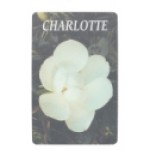 Logo Branded Souvenir Playing Cards - Charlotte Flower Deck