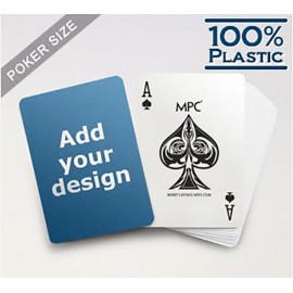 Personalized 2.48" x 3.46" - Full Color Plastic Playing Cards