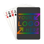 Logo Branded Fully Custom Back & Faces Poker Size Playing Cards