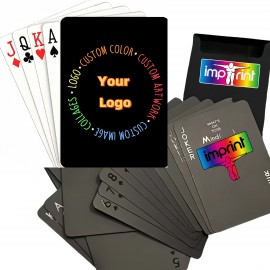 Custom Back & Faces Poker Size Playing Cards with Logo
