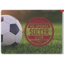 Personalized Soccer Theme Poker Size Playing Cards