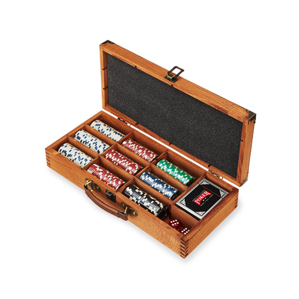 Poker Set by Foster & Rye with Logo