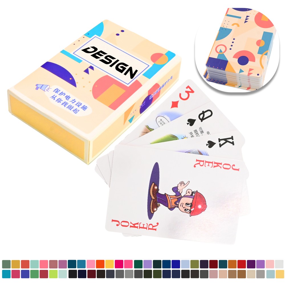 Logo Branded Custom Poker Playing Cards Logo Branded Custom Poker Playing Cards