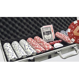 Promotional 500 Piece Chip Set (Full Color Inlay)  Promotional 500 Piece Chip Set (Full Color Inlay)
