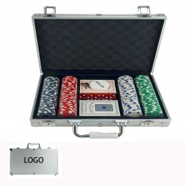 Promotional 200 Chip Poker Set  Promotional 200 Chip Poker Set
