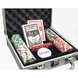 Custom 100 Piece Chip Set (Foil Stamped)