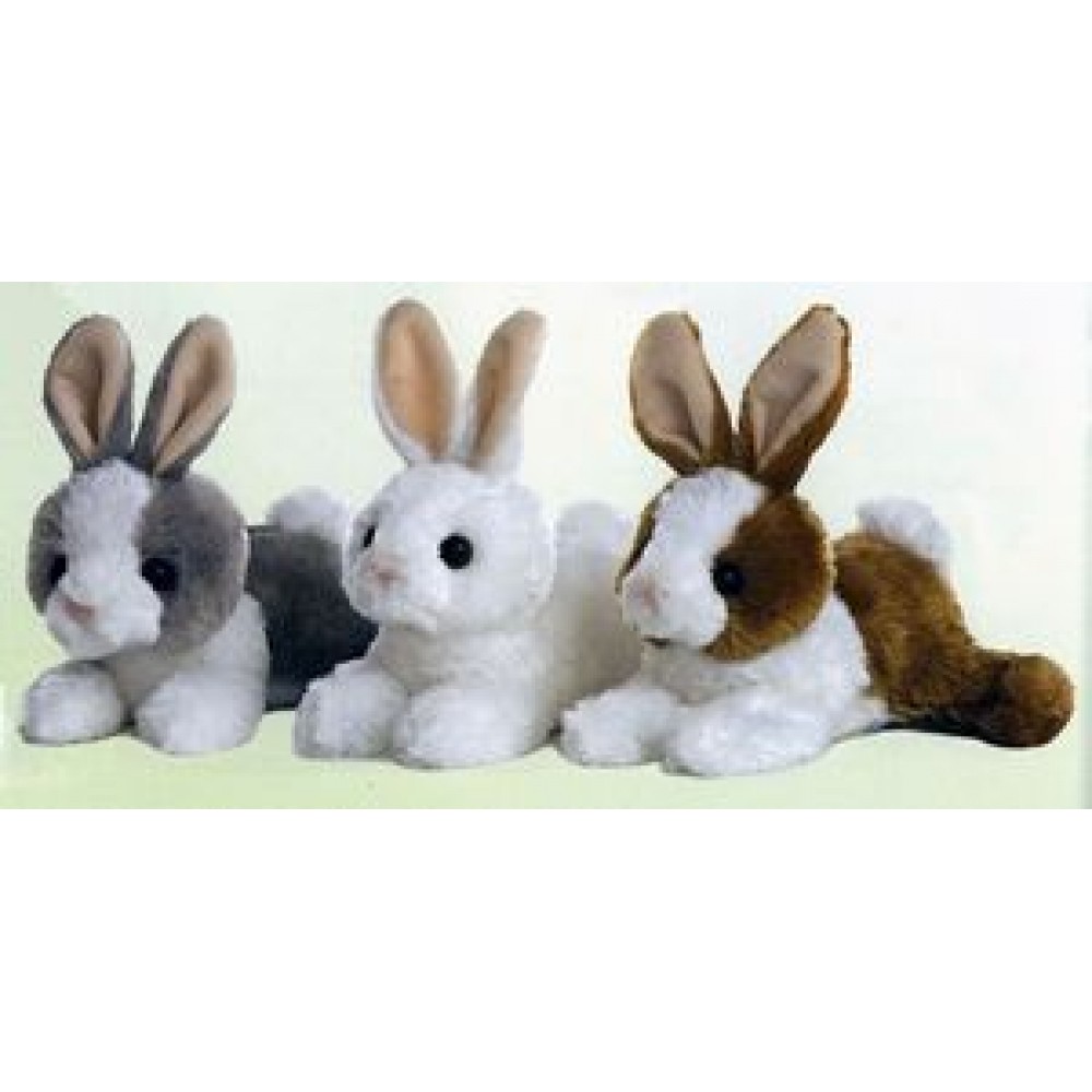 8" Baby Bunny Stuffed Animals Logo Printed 8" Baby Bunny Stuffed Animals Logo Printed
