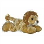 Custom Imprinted 8" Lionel Lion Mini Flopsie Stuffed Animal