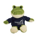 6" Lil' Alligator Stuffed Animal w/T-Shirt & One Color Imprint with Logo