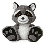 10" Racer Raccoon Logo Printed