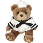 Custom Imprinted 8" Sailor Bear