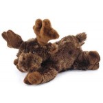 Logo Printed 8" Maxamoose Moose Mini Flopsie Stuffed Animal