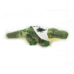 Custom 8" Swampy Alligator Stuffed Animal w/Bandana & One Color Imprint