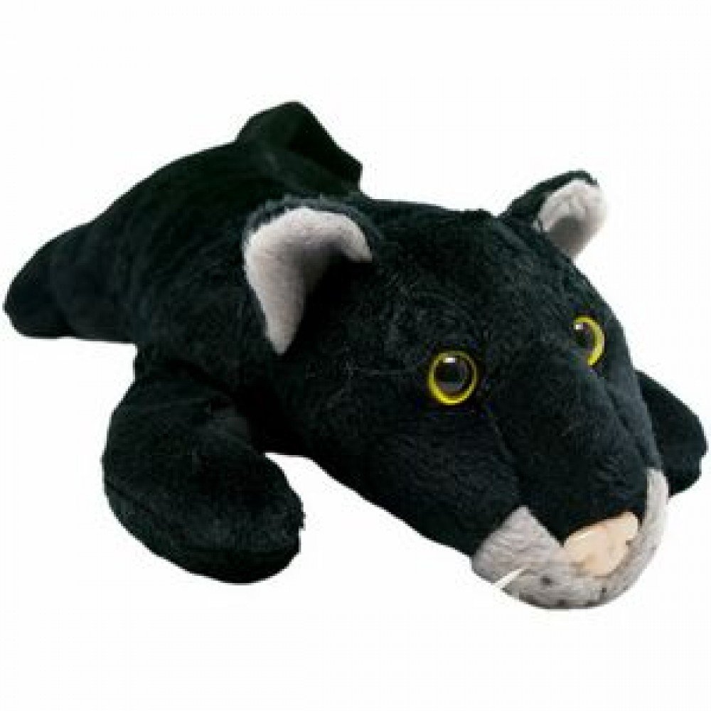 Custom Imprinted 8" Black Panther Stuffed Animal Custom Imprinted 8" Black Panther Stuffed Animal