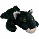 Custom Imprinted 8" Black Panther Stuffed Animal