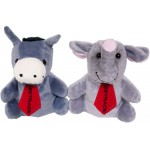 Custom 7" Donkey/Elephant Reversible Puppet