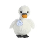 9" Gracie Swan Stuffed Animal Custom Imprinted