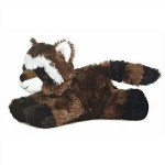 8" Ringo Raccoon Logo Printed