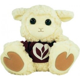 Custom 10" Baabsy Lamb Stuffed Animal w/T-Shirt & One Color Imprint