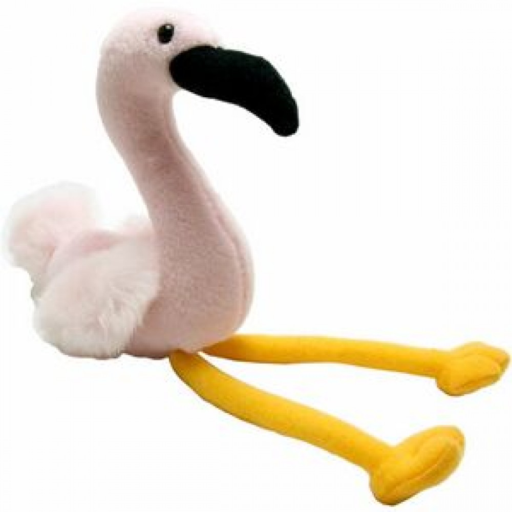 Custom Imprinted 10" Flamingo Stuffed Animal Custom Imprinted 10" Flamingo Stuffed Animal