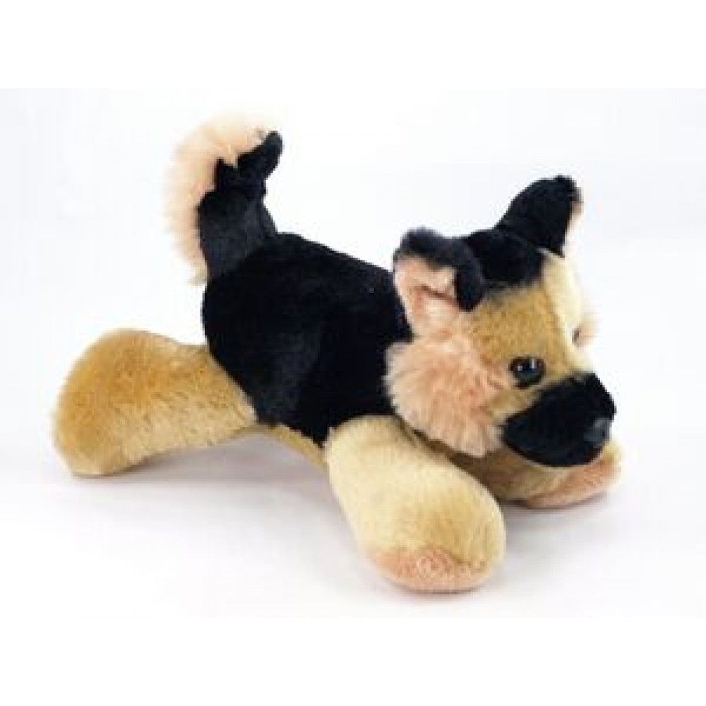 Custom Imprinted 8" German Shepherd Stuffed Dog Custom Imprinted 8" German Shepherd Stuffed Dog