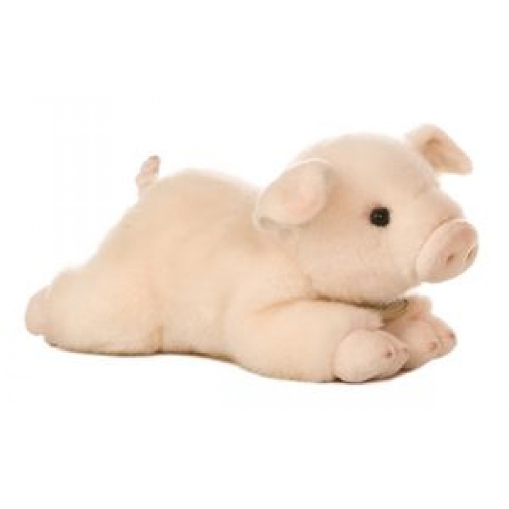 8" Small Pig Stuffed Animal Custom Imprinted 8" Small Pig Stuffed Animal Custom Imprinted