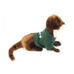 Customized 8" Sliddy Otter Stuffed Animal w/T-Shirt & One Color Imprint