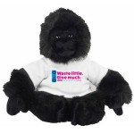 11" Gorilla with t-shirt and full color imprint Custom Personalized