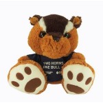 10" Nutsy Chipmunk Stuffed Animal w/T-Shirt & One Color Imprint Logo Printed