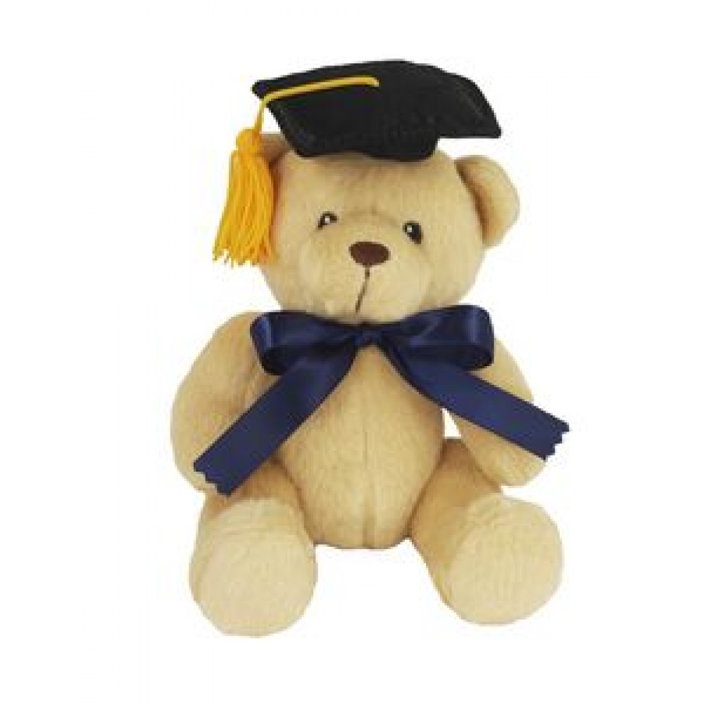 6" Honey Bear w/Graduation Cap & Ribbon Custom Imprinted 6" Honey Bear w/Graduation Cap & Ribbon Custom Imprinted