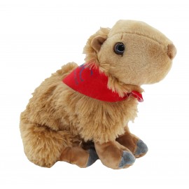 12" Cuddlekin Capybara with bandana OC with Logo